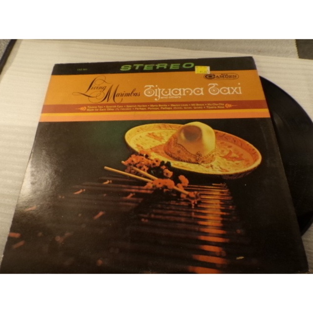 Living Marimbas Tijuana Taxi and Others RCA Camden CAS-963 Stereo Vinyl LP Album